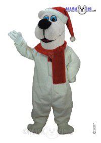 Xmas Bear Mascot Costume T0268