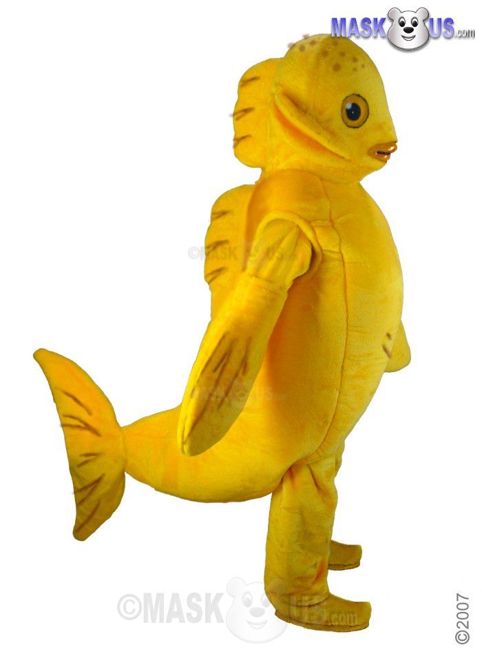 Deluxe Goldfish, Deluxe Adult Size Fish Mascot Costume - T0121 - MaskUS.com