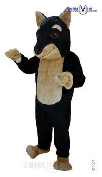 Doberman Mascot Costume T0092