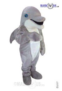 Dolphin Mascot Costume T0126