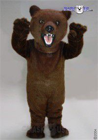 Fierce Grizzly Mascot Costume 21031