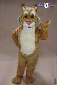 Friendly Bobcat Mascot Costume 43708