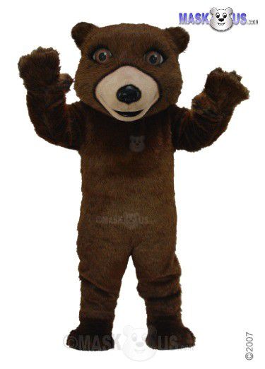 Friendly Grizzly Mascot Costume T0044
