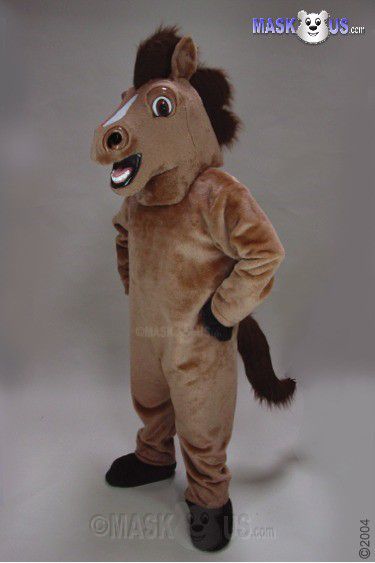 Friendly Horse Mascot Costume 27170