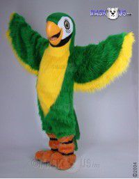 Green Parrot Mascot Costume 42085