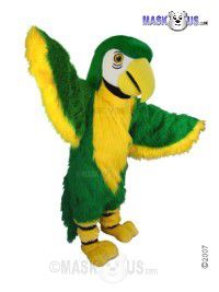 Green Parrot Mascot Costume T0151