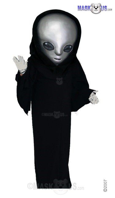 Grey Alien Mascot Costume T0276