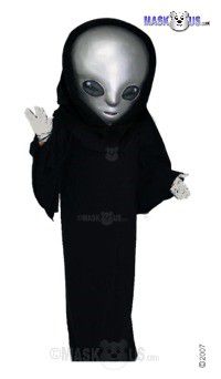 Grey Alien Mascot Costume T0276