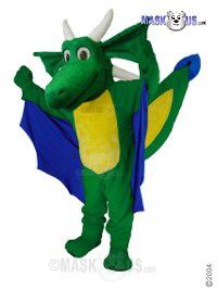 Horned Dragon Mascot Costume 46444