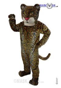 Jaguar Cub Mascot Costume T0022