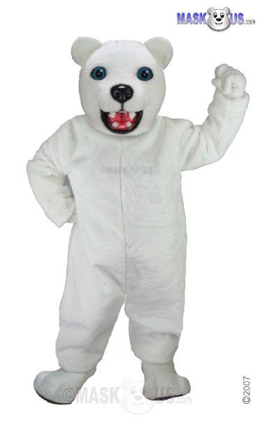 Jr Polar Bear Mascot Costume T0063