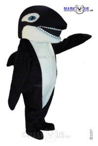 Killer Whale Mascot Costume T0127