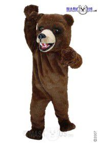 Kodiak Bear Mascot Costume T0042