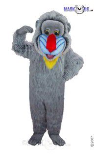 Mandrill Mascot Costume T0181