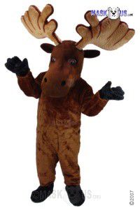 Moose Mascot Costume T0109
