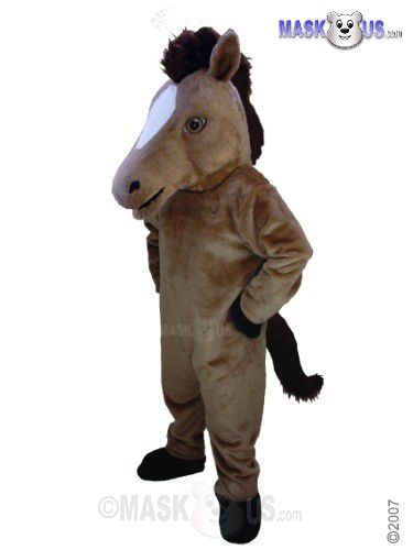 Mustang Mascot Costume T0166