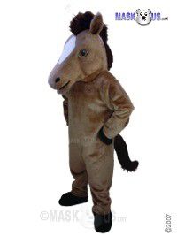 Mustang Mascot Costume T0166
