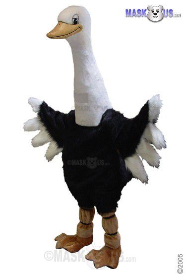 Ostrich, Deluxe Adult Size Ostrich Bird Mascot Costume - 42004 - MaskUS.com