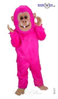 Cartoon Monkey Mascot Costume T0308