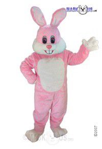 Pink Toon Mascot Costume T0245