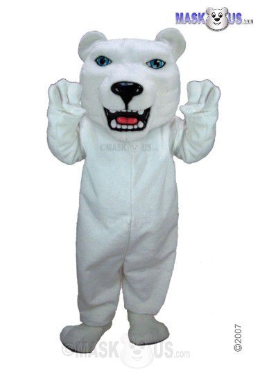Polar Bear Mascot Costume T0060