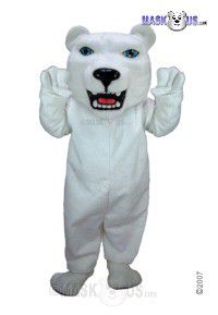Polar Bear Mascot Costume T0060