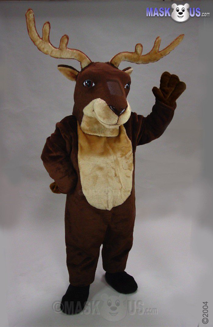 reindeer mascot costume