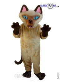 Siamese Cat Mascot Costume T0038