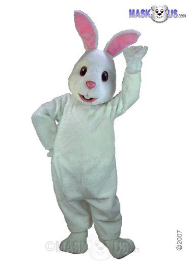 Snow Bunny Mascot Costume T0219