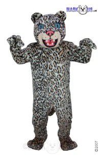 Spotted Leopard Mascot Costume T0034
