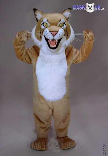 Tan Bobcat Mascot Costume 43705