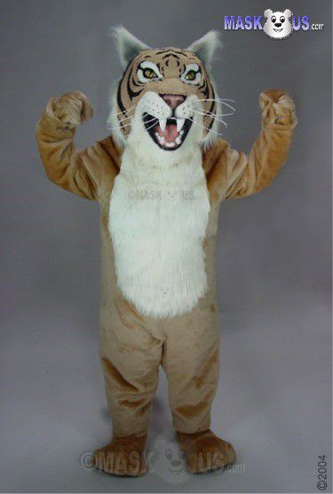 Tan Wildcat Mascot Costume 23089