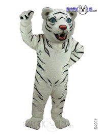 White Tiger Mascot Costume T0011