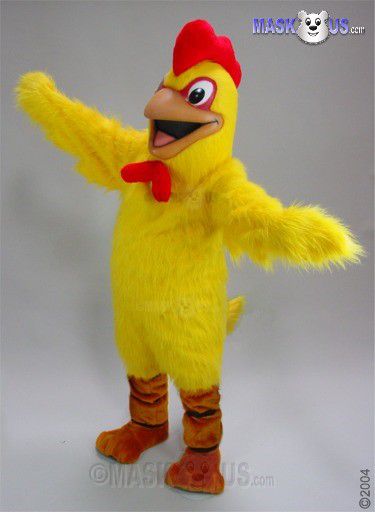Yellow Chicken Mascot Costume 22051