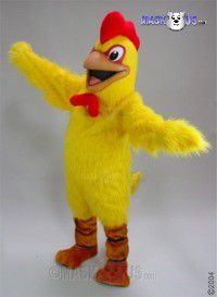 Yellow Chicken Mascot Costume 22051