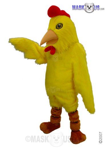 Yellow Hen Mascot Costume T0158