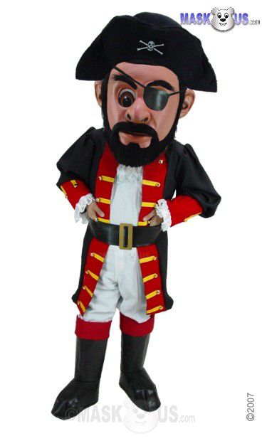 Captain Blythe Mascot Costume T0296