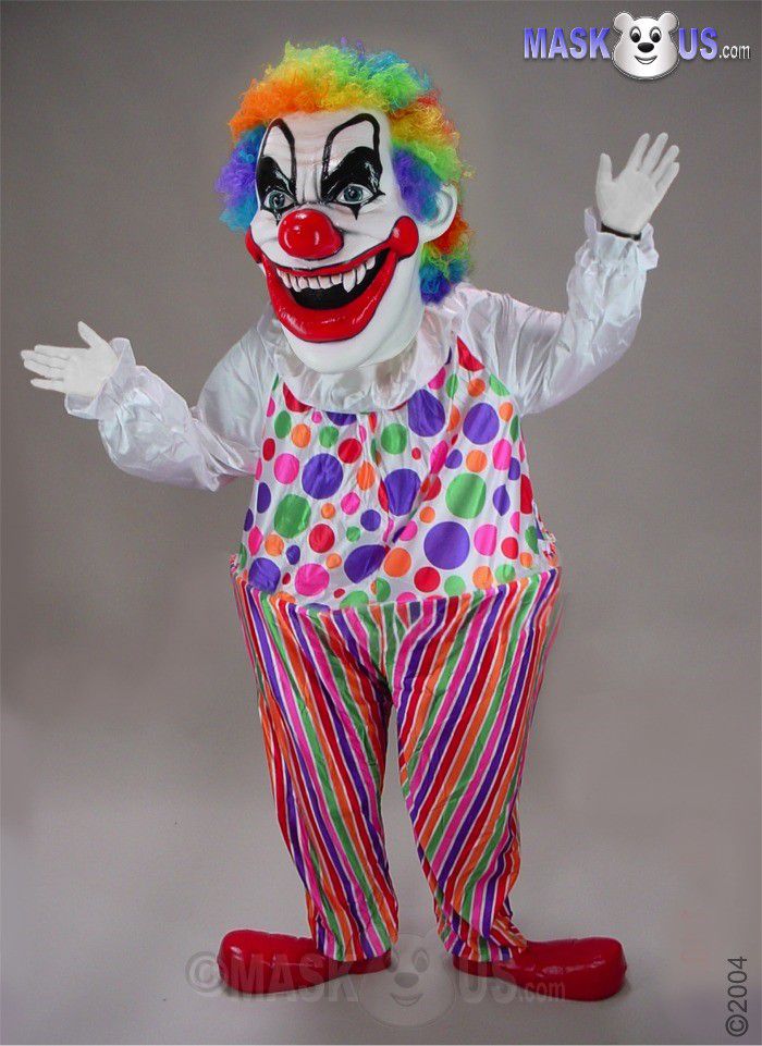 Evil Clown Pet Costume 