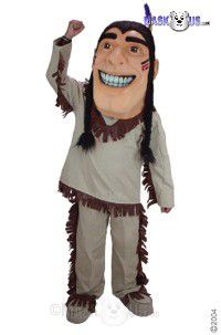 Happy Brave Mascot Costume 44301