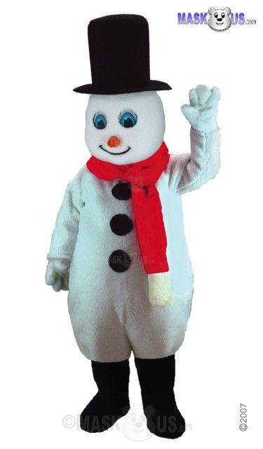Mr Snowman Mascot Costume T0259