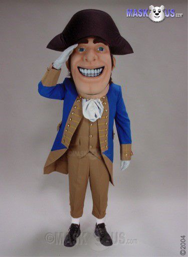 Colonial Mascot Costume 34244