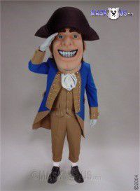 Colonial Mascot Costume 34244